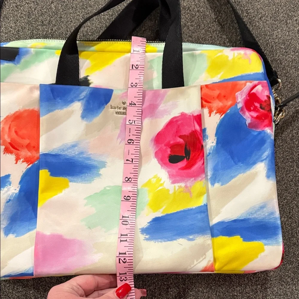 Kate Spade Colorful Floral Laptop Bag